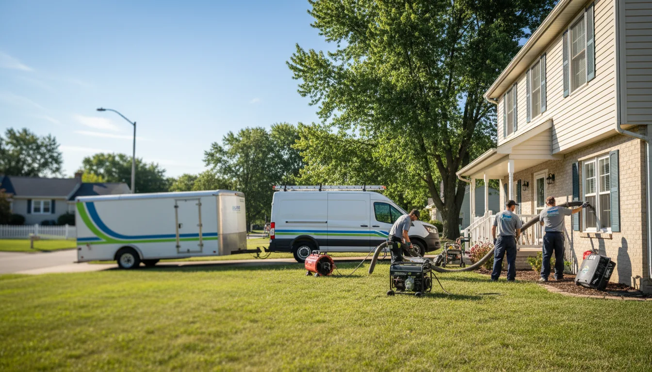 Flooded Basement Restoration And Cleanup With Repair in Grey Eagle, MN near me